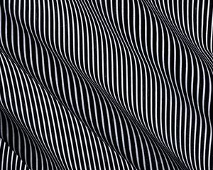 Preview wallpaper fabric, folds, stripes, bw