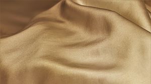 Preview wallpaper fabric, folds, texture, brown, gold