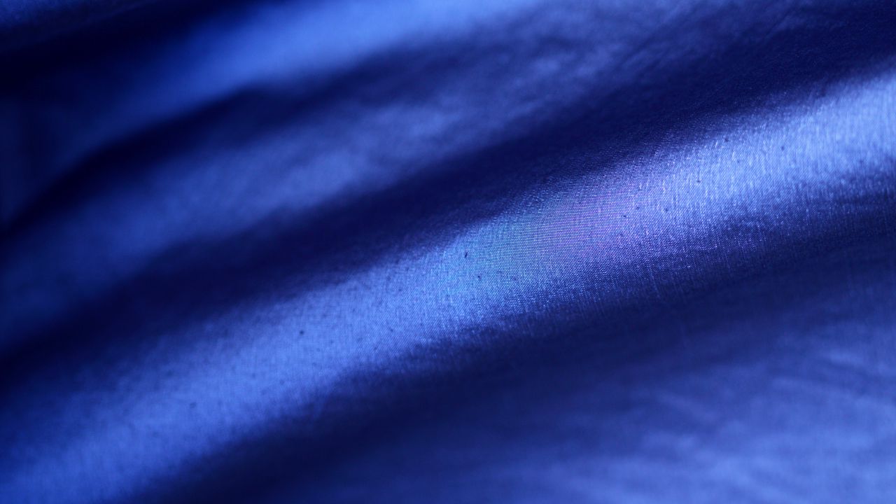 Wallpaper fabric, folds, texture, blue
