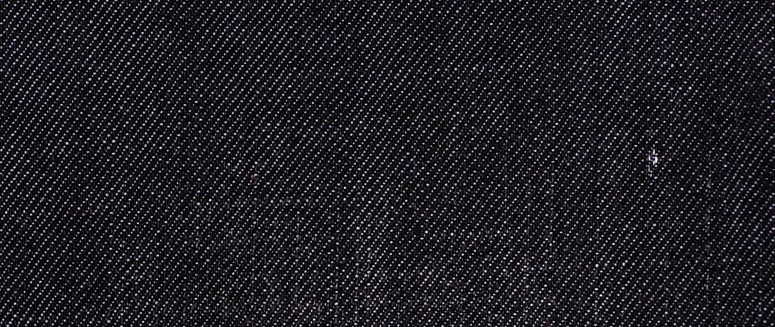 Download wallpaper 2560x1080 fabric, jeans, texture, dark dual wide ...