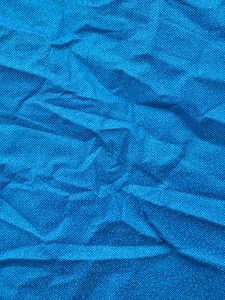 Preview wallpaper fabric, pleats, surface, texture, blue