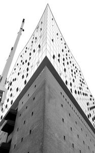 Preview wallpaper facade, architecture, building, bw