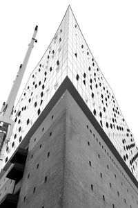 Preview wallpaper facade, architecture, building, bw