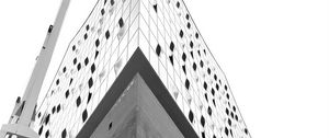Preview wallpaper facade, architecture, building, bw