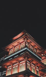 Preview wallpaper facade, architecture, building, chinatown, singapore