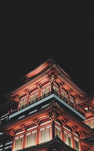 Preview wallpaper facade, architecture, building, chinatown, singapore