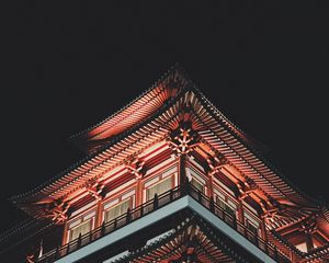 Preview wallpaper facade, architecture, building, chinatown, singapore