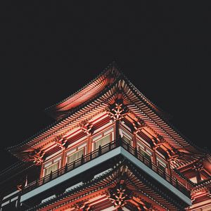 Preview wallpaper facade, architecture, building, chinatown, singapore