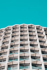 Preview wallpaper facade, architecture, building, sky, minimalism
