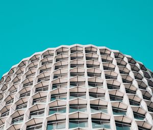 Preview wallpaper facade, architecture, building, sky, minimalism