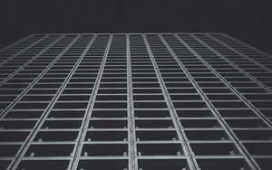 Preview wallpaper facade, architecture, bw, building