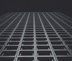 Preview wallpaper facade, architecture, bw, building
