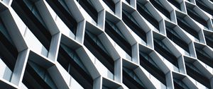 Preview wallpaper facade, architecture, honeycomb