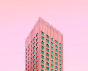 Preview wallpaper facade, architecture, minimalism, building, rotterdam, netherlands