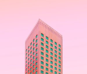 Preview wallpaper facade, architecture, minimalism, building, rotterdam, netherlands