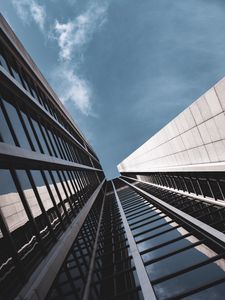 Preview wallpaper facade, bottom view, building