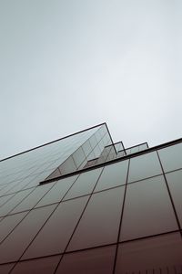 Preview wallpaper facade, bottom view, building, architecture