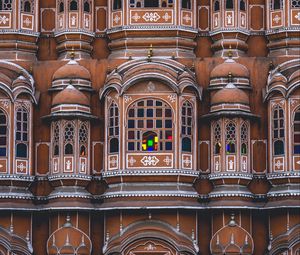 Preview wallpaper facade, building, architecture, hawa mahal, jaipur, india