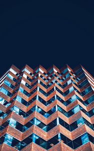 Preview wallpaper facade, building, architecture, minimalism, sky