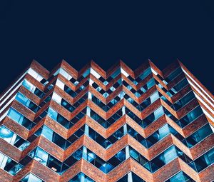 Preview wallpaper facade, building, architecture, minimalism, sky
