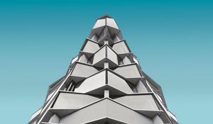 Preview wallpaper facade, building, architecture, sky