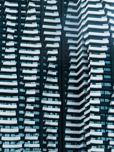 Preview wallpaper facade, building, architecture, windows, minimalism