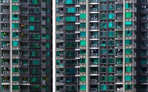 Preview wallpaper facade, building, architecture, wall