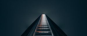 Preview wallpaper facade, building, architecture, bottom view, night
