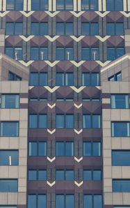 Preview wallpaper facade, building, architecture, windows