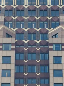 Preview wallpaper facade, building, architecture, windows