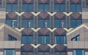 Preview wallpaper facade, building, architecture, windows