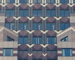 Preview wallpaper facade, building, architecture, windows
