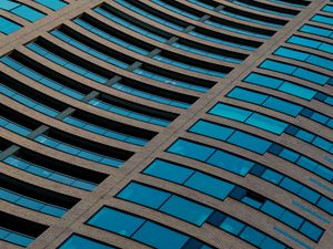 Preview wallpaper facade, building, architecture, windows, wall