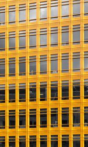 Preview wallpaper facade, building, architecture, yellow