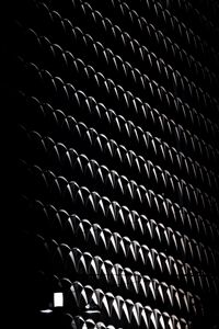 Preview wallpaper facade, building, black, lighting