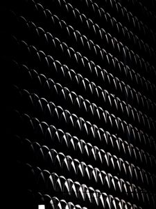 Preview wallpaper facade, building, black, lighting