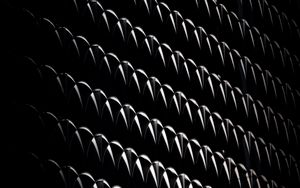 Preview wallpaper facade, building, black, lighting