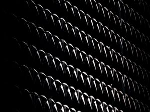 Preview wallpaper facade, building, black, lighting