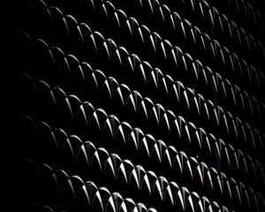 Preview wallpaper facade, building, black, lighting