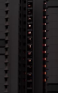 Preview wallpaper facade, building, evening, architecture