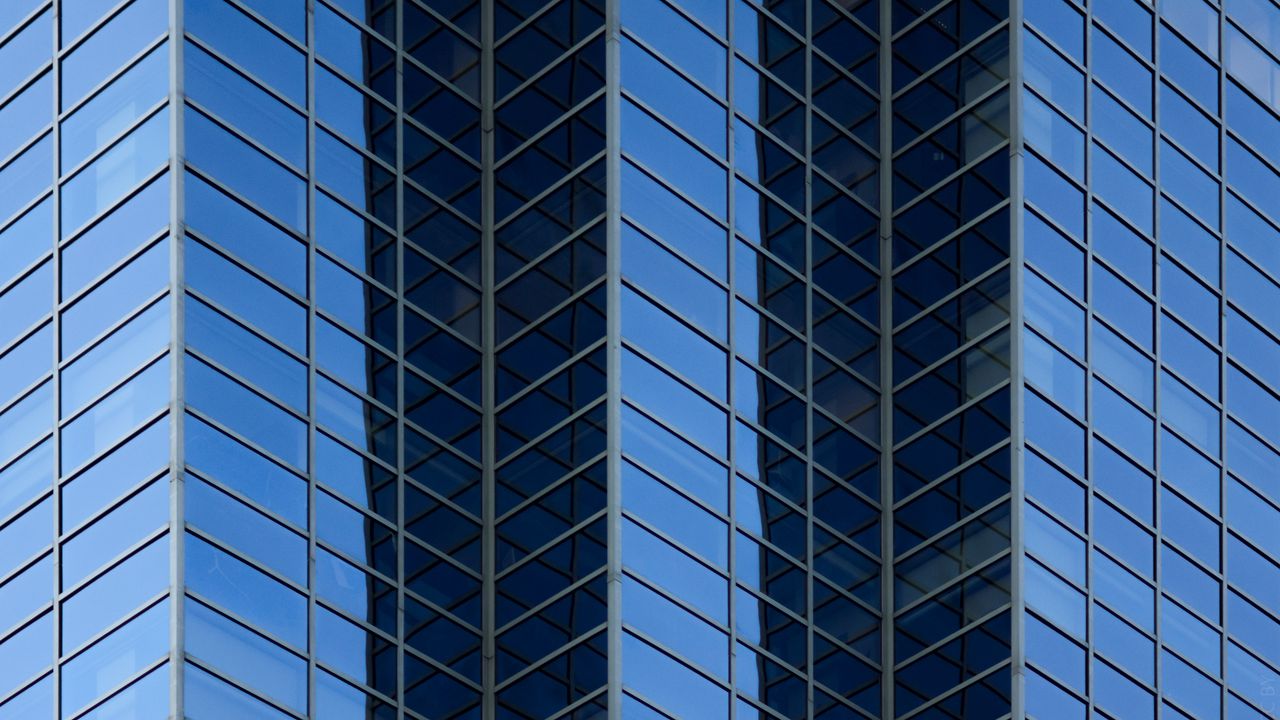 Wallpaper facade, building, glass, architecture