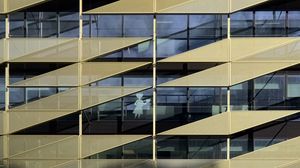 Preview wallpaper facade, building, silhouette, architecture