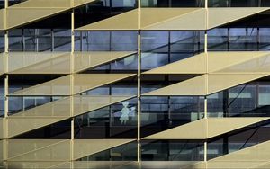 Preview wallpaper facade, building, silhouette, architecture