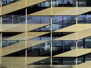 Preview wallpaper facade, building, silhouette, architecture
