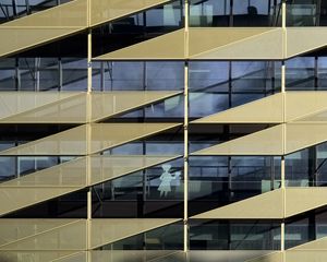Preview wallpaper facade, building, silhouette, architecture
