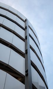 Preview wallpaper facade, building, sky, minimalism