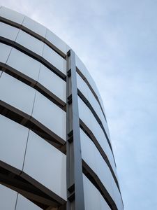Preview wallpaper facade, building, sky, minimalism