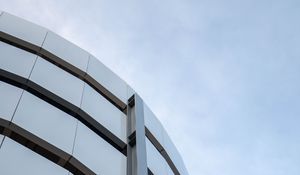 Preview wallpaper facade, building, sky, minimalism