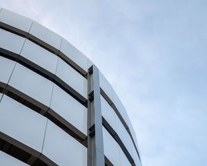 Preview wallpaper facade, building, sky, minimalism