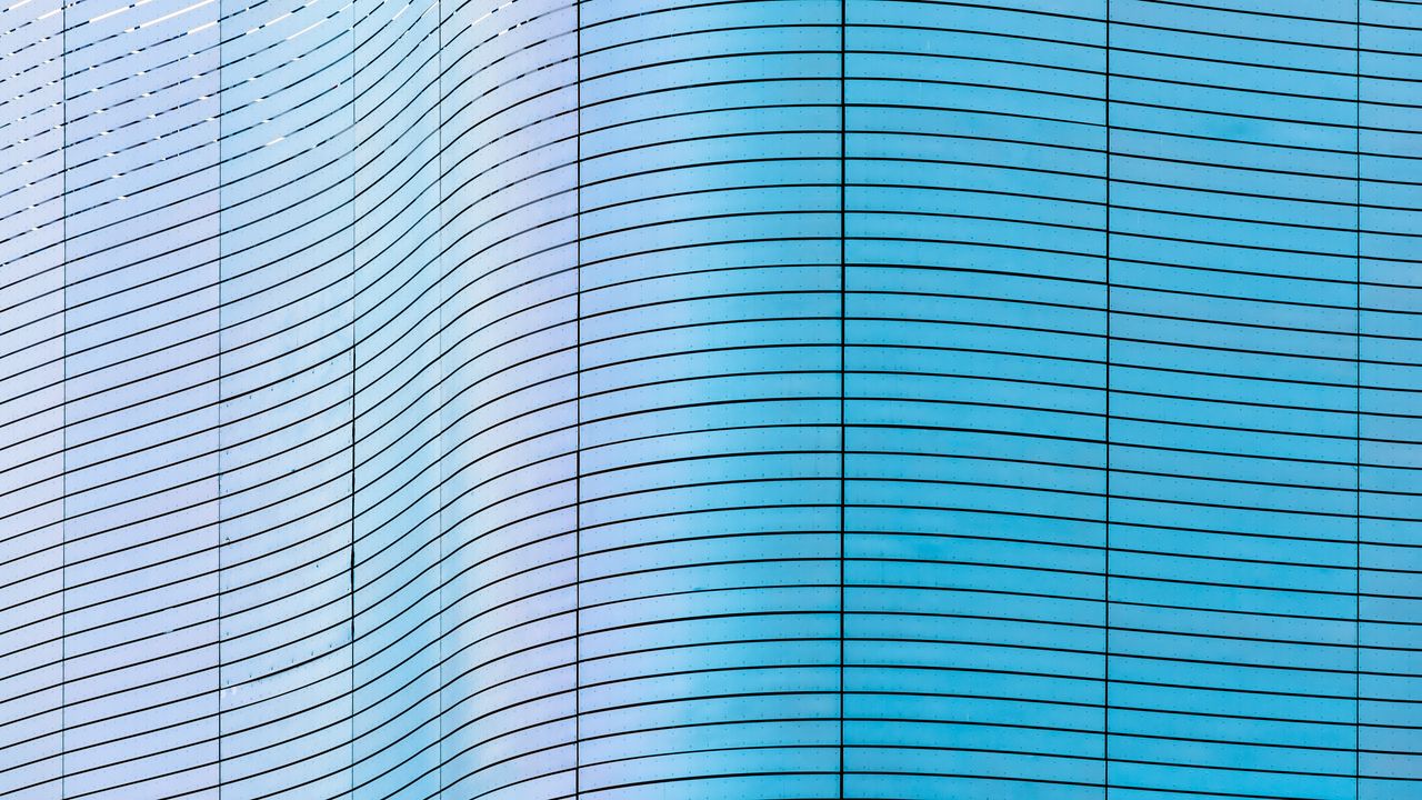 Wallpaper facade, building, stripes, minimalism